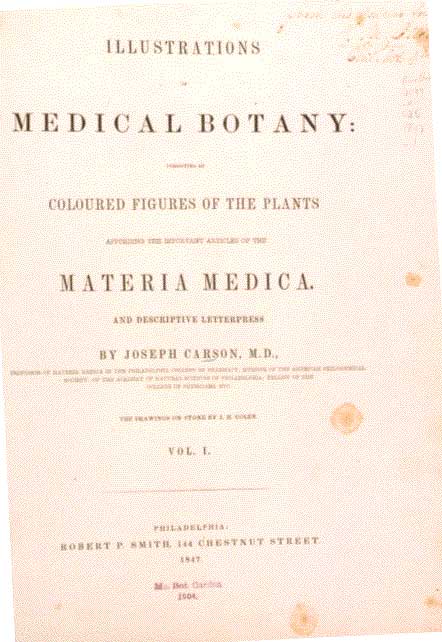 "Illustrations of Medical Botany"