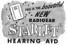 Starlet hearing aid ad