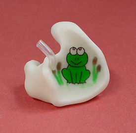 Frog decorative ear mold