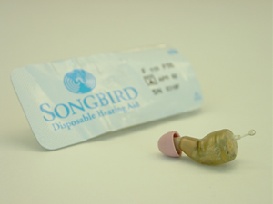 Sorgbird disposable hearing aid