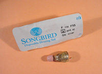 Songbird disposable hearing aid