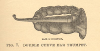 Double Curve Ear Trumpet