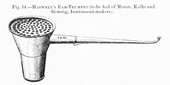 Illustration of Haswell's ear trumpet