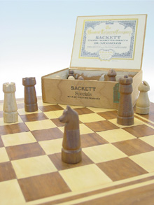Chess set made by Max A. Goldstein