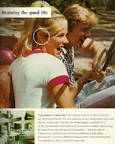 Rayovac advertisement for hearing aid batteries