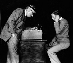 Max A. Goldstein and Dizzy Dean, 1934