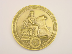 American Laryngological, Rhinological and Otological Society Medal, front