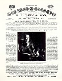 F.C. Rein & Son advertisement