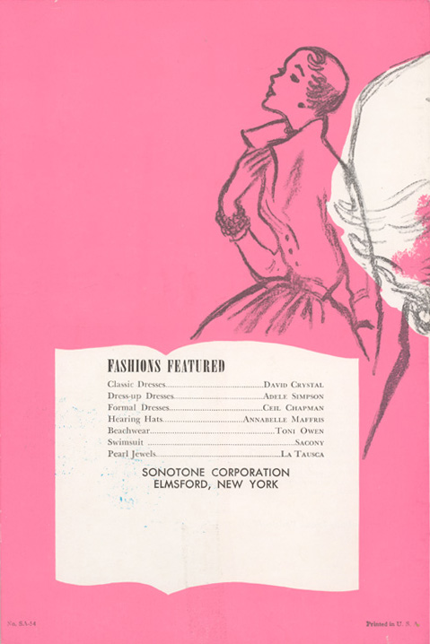 'Fashion: Your Passport to Poise' pamphlet, page 16