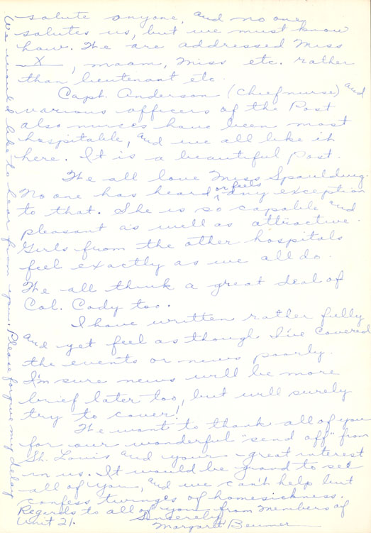Letter from Margaret Beumer to Louise Knapp, 2/11/1942, p. 6
