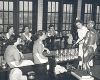 Physiology class, Washington University School of Nursing, 1951