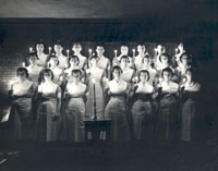 Capping ceremony, Washington University School of Nursing, 1938