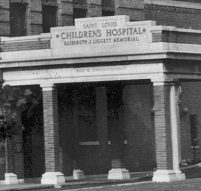 St. Louis Children's Hospital Elizabeth J. Liggett Memorial, ca. 1925