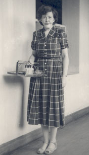 Virginia Minnich in Thailand, 1951