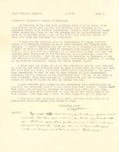 Letter from Carl Moore to Virginia Minnich, 5/6/1938, page 2
