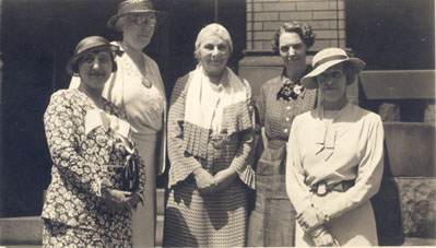 Faculty members of the St. Louis School for Occupational Therapy, 1935