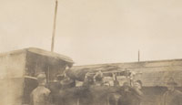 Arrival of casualties, Base Hospital 21, Rouen, France, ca. 1918