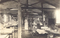 Surgical ward, Base Hospital 21, Rouen, France, ca. 1918