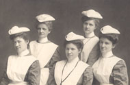 First graduating class, 1908
