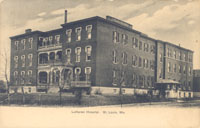 Lutheran Hospital, ca. 1900