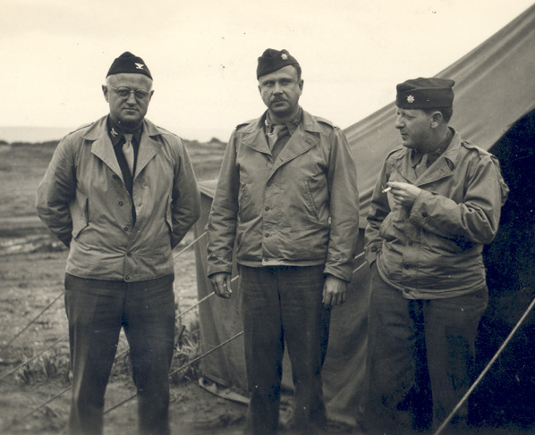 Lee D. Cady, Truman Drake, and Harry Agress, Algeria, 1943