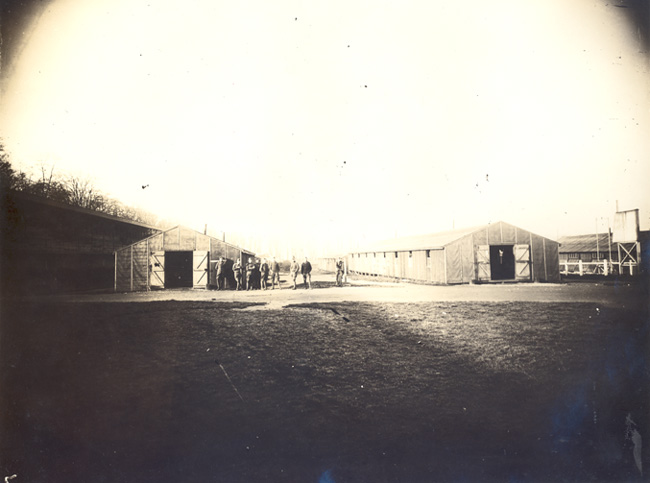 Enlisted men's quarters, Base Hospital 21, Rouen, France
