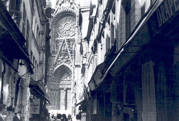 Cathedral of Notre Dame, Rouen, France, mid-1960s