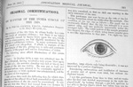William White Cooper's report on injury to the iris, 1855