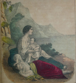 'The Mother' as illustrated in 'Gunn's New Domestic Physician,' 1858