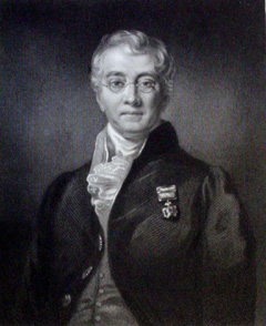Portrait of Sir Charles Bell, from Mott's 'Travels in Europe and the East,' 1842