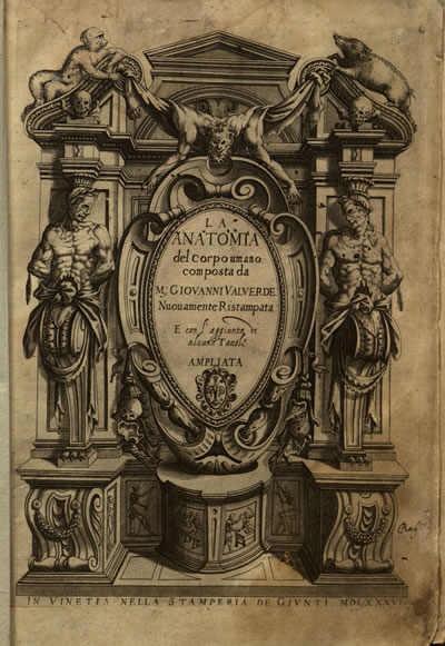 Valverde 1586 title page