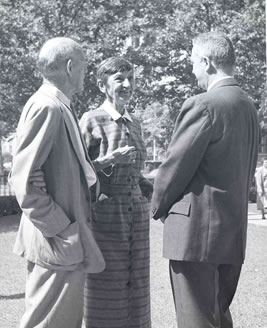 George Bishop, Ethel Ronzoni, and Philip Shaffer