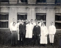 Dr. W. McKim Marriott and St. Louis Children's Hospital Staff