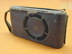 French Electric camera-styled hearing device