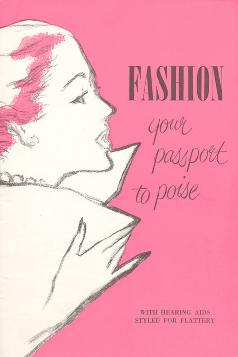 'Fashion: Your Passport to Poise' pamphlet, page 1