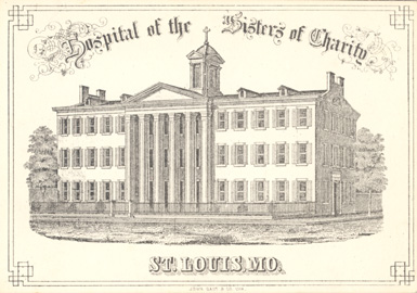Hospital of the Sisters of Charity, ca. 1854